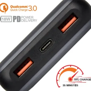 Space SP-075 |  Speed PD + QC 3.0 Power Bank Series 20000 mAh | Best Price in Pakistan | CNN Computer - image 5