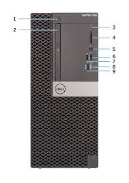 Dell OptiPlex 7060 Tower, 8th Generation Intel Core i5, 8GB with 256 ssd