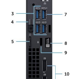 Dell OptiPlex 7070 Tower, 8 GB of DDR4 RAM, 256 GB SSD - image 2