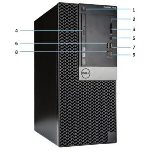 Dell OptiPlex 7050 Tower, Core i5 7th Gen, 8 GB of DDR4, 256 GB SSD - image 2